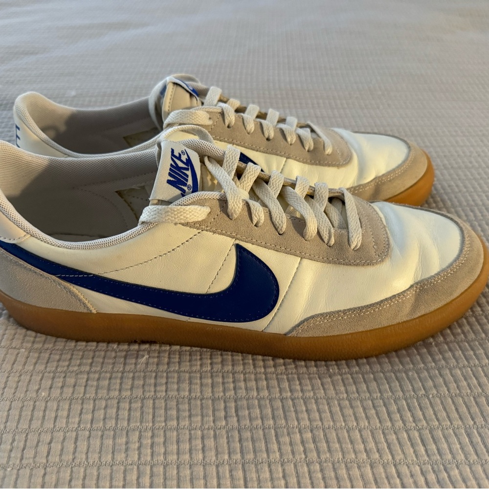 Nike Killshot 2 Sneakers: White w/ Royal Blue (Men’s Size 12)